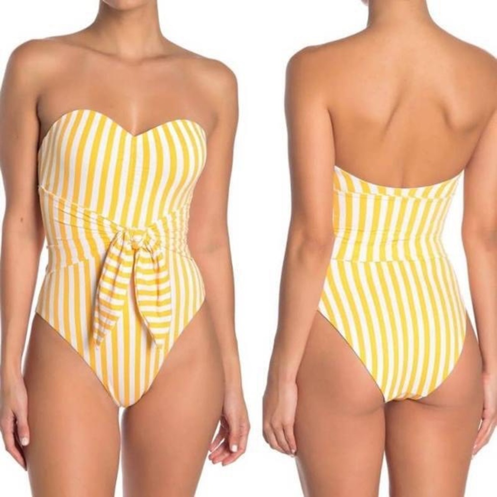 NWT Weworewhat Yellow One Piece